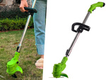 Battery-powered lawnmower mower weeder 2 x power pack