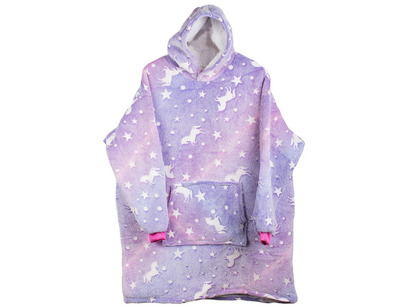 Sudadera cálida manta oversize xxl 2en1 polar grueso