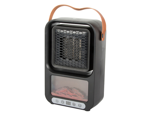 Faerlka termo calefactor eléctrico termostato 500w chimenea robusta