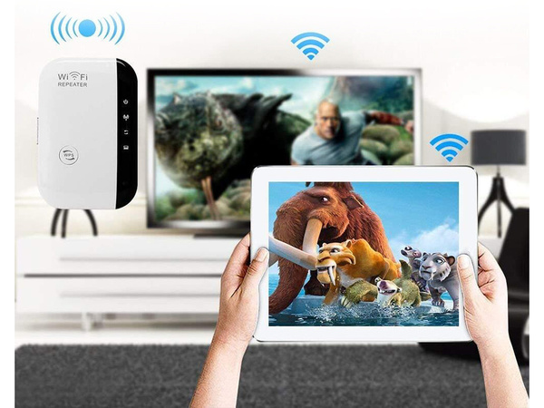 Wi-fi pastiprinātājs jaudīgs atkārtotājs 300mbps