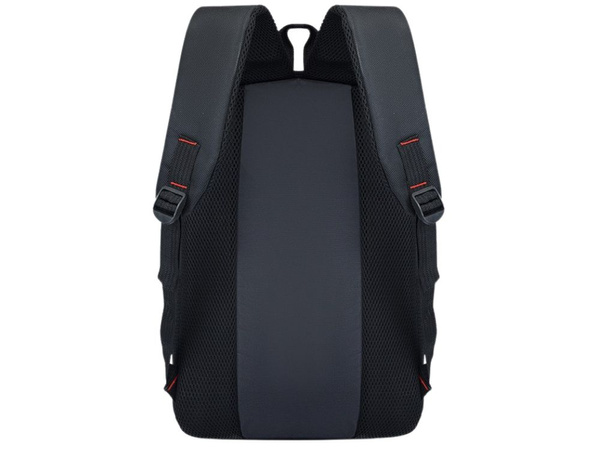 Sac à dos urbain école jeunes sports 15l noir 3 compartiments pour ordinateur portable