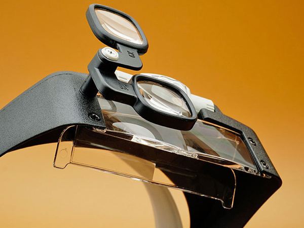 HEADLIGHT 2 LED PRECISION GLASSES 1.5x 17x