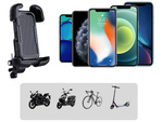 Anty-wstrząsowy uchwyt rowerowy na telefon do telefonu motor kierownicę