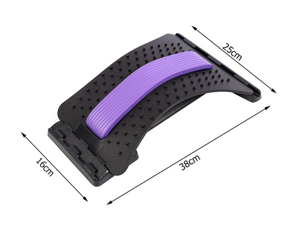 Back stretching device back massage magic back support