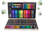 Art set for painting case wood 180