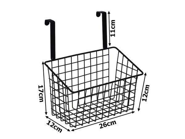 Grozs metāla durvīm piekaramais organizators virtuves piekaramais plaukts