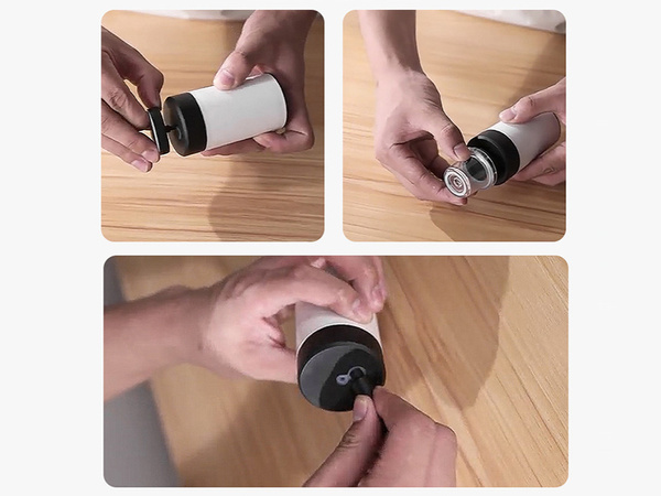 Vacuum pump for food vacuum bags