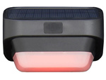 Solar garden led light rgb for stairs terrace fence dusk sensor