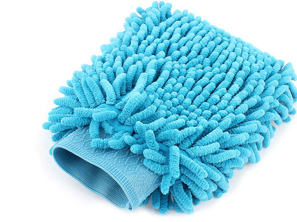 Gant en microfibre pour le nettoyage de la station de lavage à la main