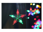 Guirlande lumineuse étoiles rideau 138 led