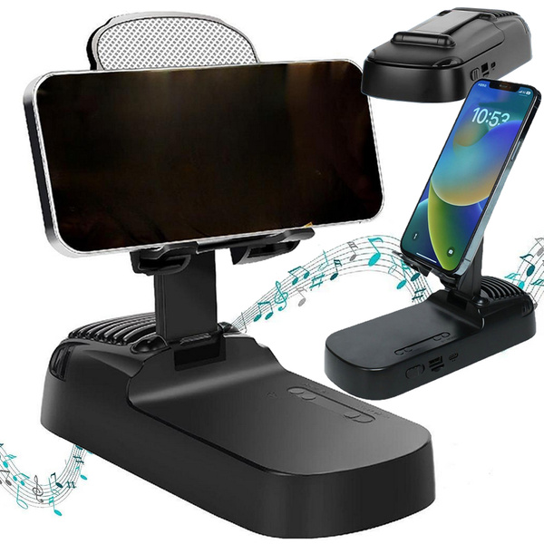Lautsprecher telefonständer teleskopischer griff bluetooth powerbank halterung