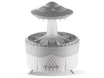 Air humidifier scent diffuser ufo-shaped led lamp with remote control