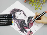 Alkohol markers touch kit 40tk pakk etui