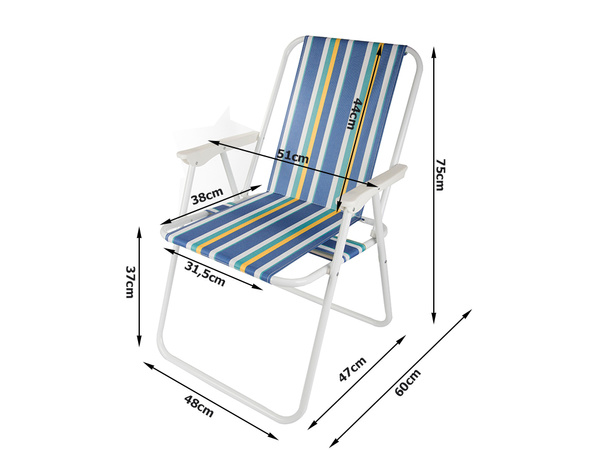 Folding chair beach beach garden lightweight for camping tent