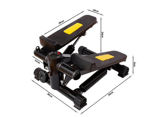 Cable stepper torsion counter lcd adjustment