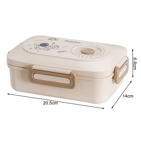 LUNCH CONTAINER 1.5L HXD6603 BEIGE (48) GAB_B