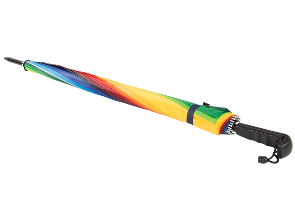 Paraguas grande paraguas arco iris robusto automático