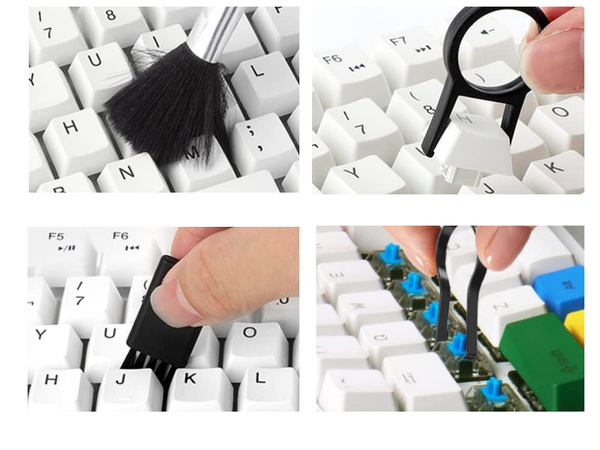 Komplet za čiščenje slušalk 17v1 dodatki