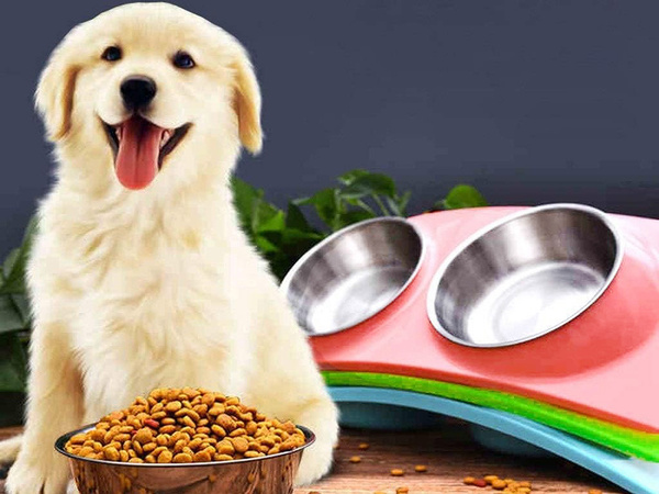 Metallschützen für hunde und katzen 2er set 0,4 l