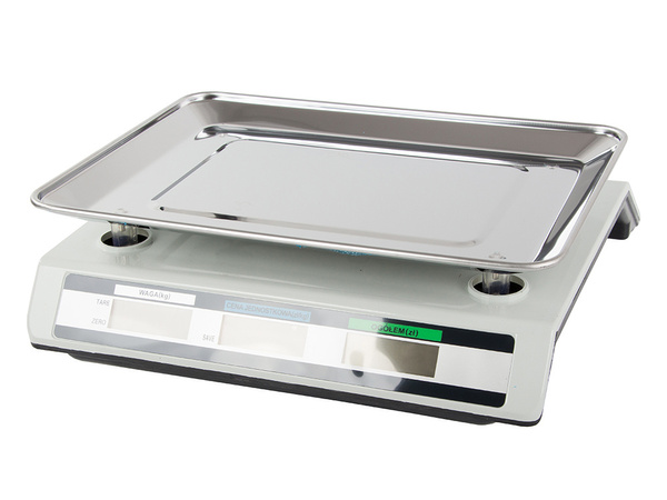 Waga sklepowa elektroniczna kalkulacyjna 40kg pl