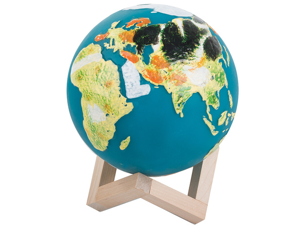 3d rgb globe nočna lučka z daljinskim upravljalnikom 20 načinov dotika za otroke