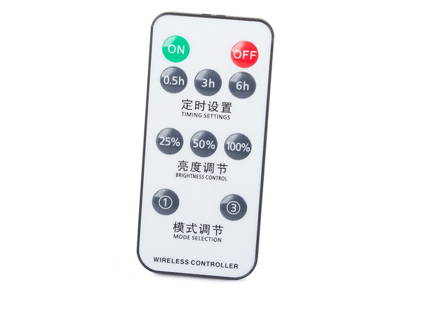 Lampe de chevet 3d couleurs rgb led telecommande tactile