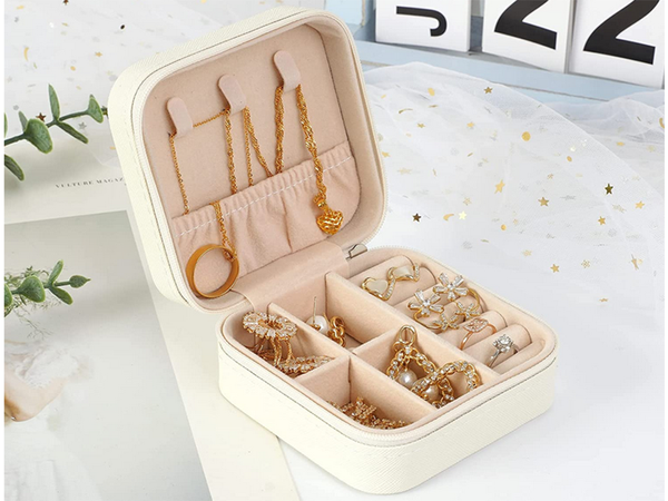 Sicriu organizator bijuterii cutie cutie cu fermoar