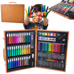 Set d'artistes pour la peinture en boîtier 150 pièces