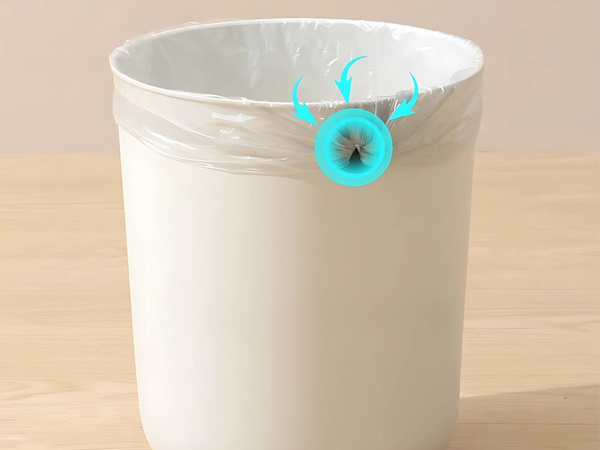 Mini koš za smeti pes za otroško sobo 2l kliknite majhen priročen