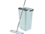 Mop plat cu storcător storcător mop de podea cu două camere 3x tampoane