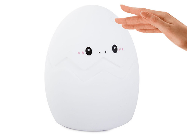 Led night light for kids rgb egg touch
