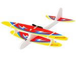 Avion en polystyrène mousse volante planeur led usb moteur fléchette