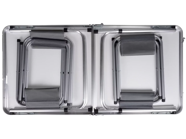 Table de camping pliante table de tourisme avec 4 chaises table de jardin