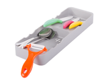 Organizador de cocina para cajón contenedor de cubiertos