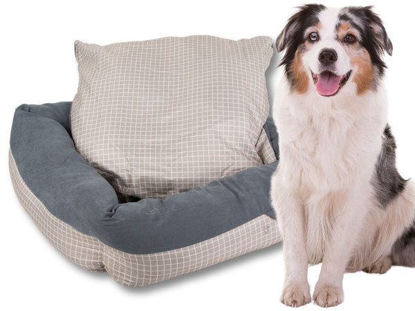 Cama de perro cama de gato suave sofá sofá cojín grande