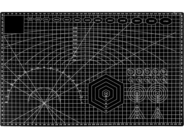Tapis de coupe auto-cicatrisant a3 modelage double face