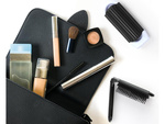 Brosse à cheveux miroir pliant miroir de voyage pratique avec miroir