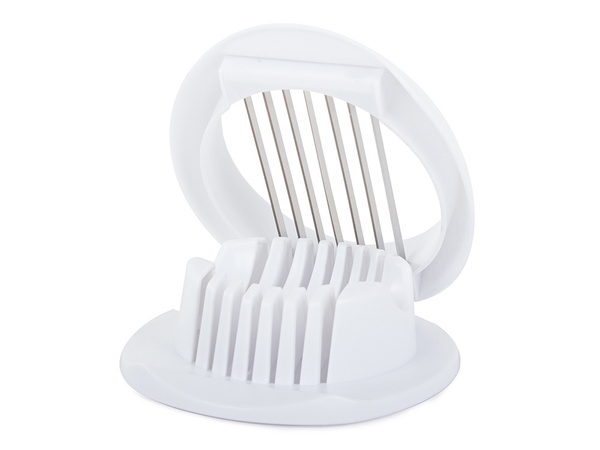 Boiled egg slicer for slicing eggs