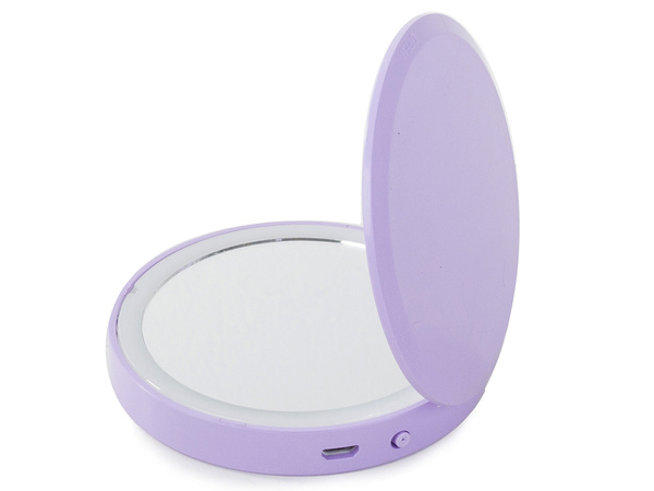 Miroir de maquillage cosmétique éclairé par led