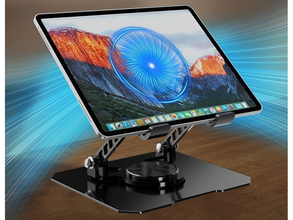 Support de refroidissement pour tablettes support de tablettes réglable 4-16 pouces