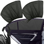 Heckscheibe moskitonetz für auto schwarz 2pcs
