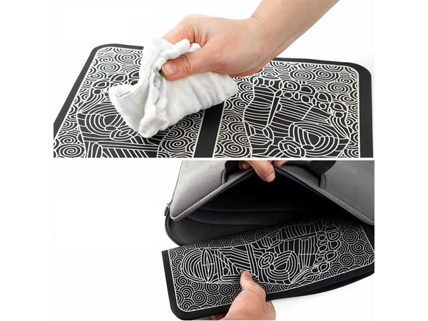 Ems covor pentru picioare electrostimulator masaj muscular