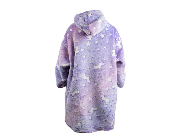Teplá mikina oversize deka xxl 2v1 hrubý fleece