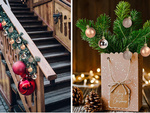 Pom de crăciun baubles 30pcs golden brilliant blinger mat