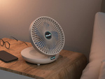 Galda ventilators saliekamais ventilators bezvadu galda klips stāvošs