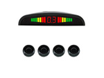 Set de sensori de parcare rear rear 4x sensor lcd display
