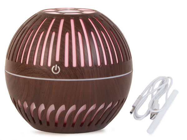 Humidificador de aire aromaterapia difusor led luz nocturna rgb