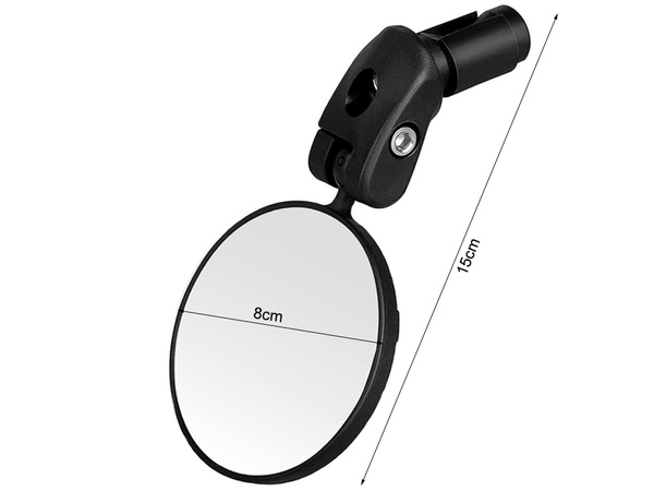 Oglindă de ghidon pentru ghidonul bicicletei convex retro 360