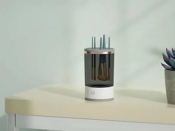 Waschgerät ständer zum reinigen, waschen und trocknen von pinseln und kosmetikschwämmen usb