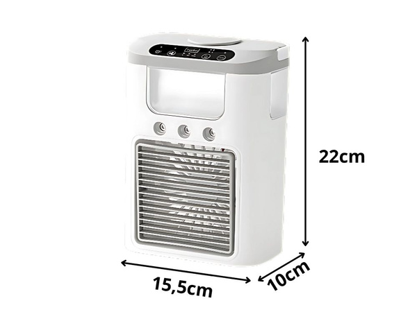 Galda ventilators ar ūdens mitrinātāju usb rgb rezultātā 3 ātruma līmeņi